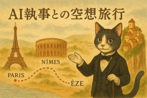パリ→ニーム→エズ 空想マップ